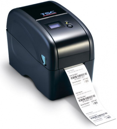 Принтер этикеток TSC TTP-225 (темный) LCD +Ethernet+USB Host с отрезчиком