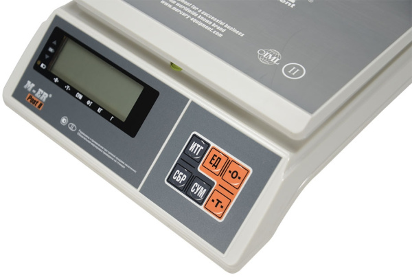 Торговые весы M-ER 326AFU-3.01 LCD "Post II"