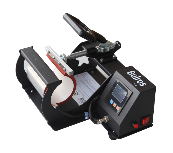 Термопресс для кружек со сменными насадками 4:1, с электронным управлением Bulros T-40